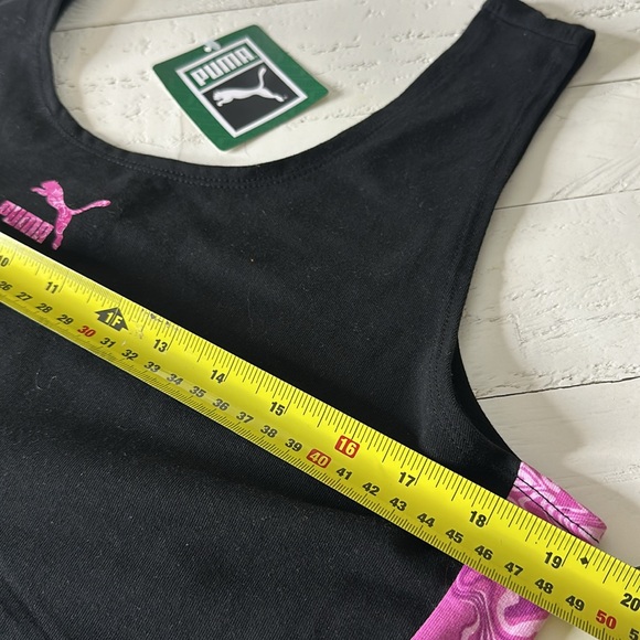 Puma size large cotton black and pink, hypnotized bralette , NWT - Picture 9 of 12